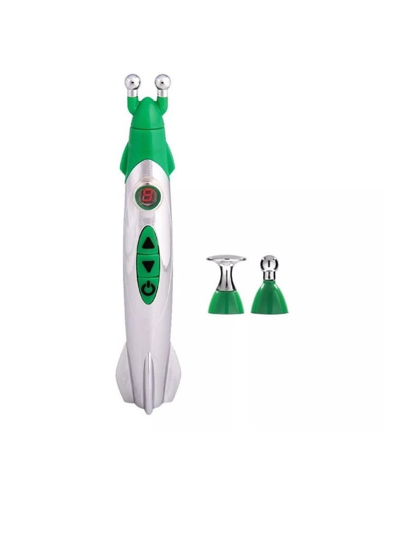 القلم الإلكتروني مدلك مؤشر لآلام الجسم النخيل العلاج بالضغط الصحي - Image 1