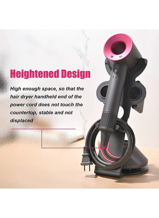 L&E Dryer Stand Compatible for Dyson Supersonic Hair Dryer, Accessory Organizer for Dyson Blow Dryer, Attachments Counter Storage Rack, Organizer for Dyson Hair Dryer  - Image 4