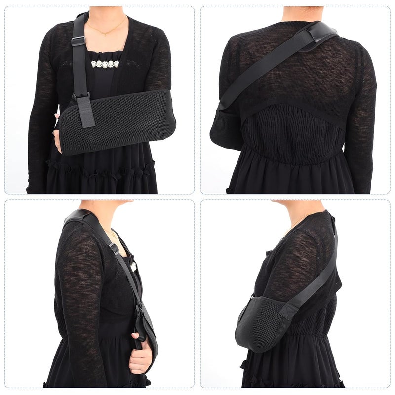 Healifty Arm Sling Adjustable Shoulder Immobilizer Wrist Elbow Support Brace for Broken and Fractured Bones - Image 5