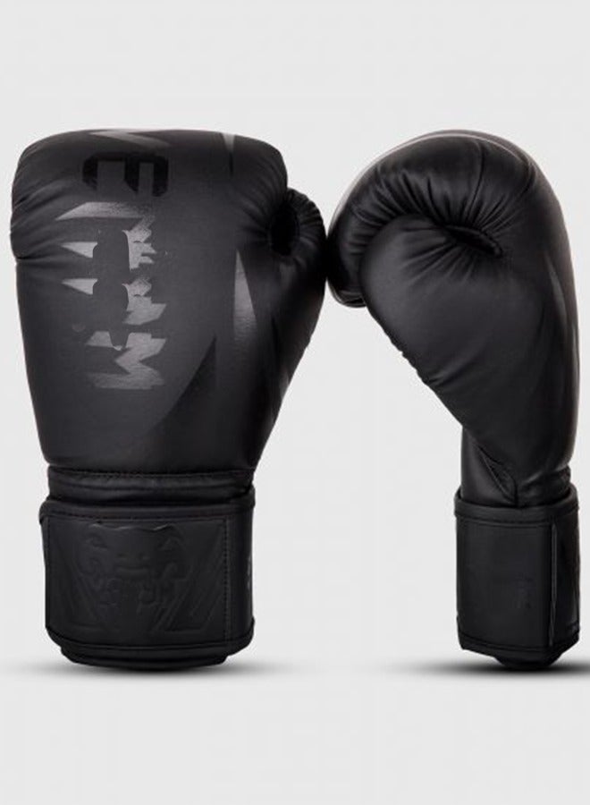 LJRN 12OZ Boxing Gloves PU Leather, Muay Thai Kickboxing MMA Sparring Training, Advanced TAKKA Closure, Padding, Punch Bags Speed Ball Focus Pads Workout(Black) - Image 1