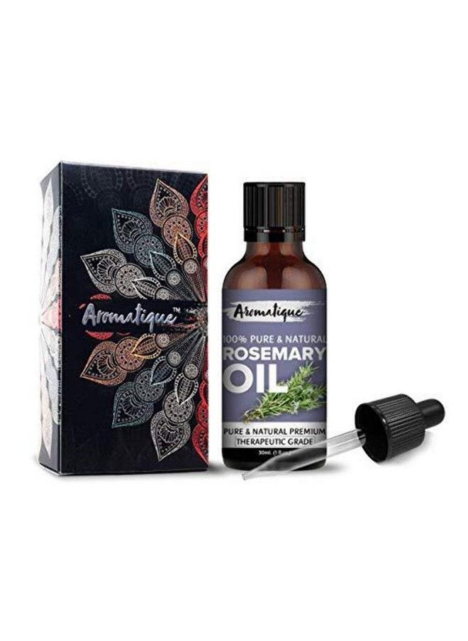 AROMATIQUE Rosemary Essential Oil For Hair Growthskin And Body 100% Pure And Natural Therapeutic Grade (30Ml)  - Image 1