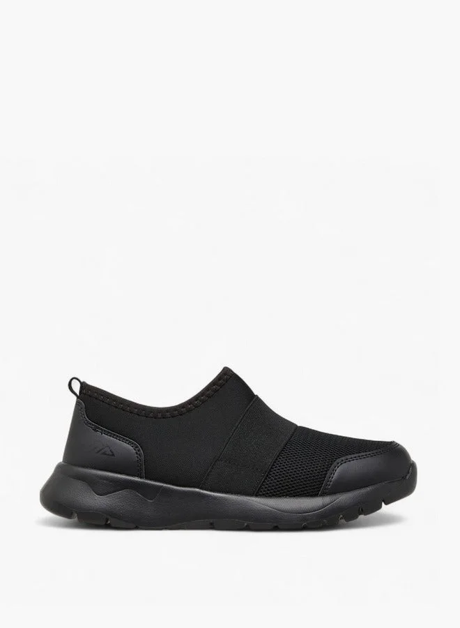 Textured Slip-On Sports Shoes