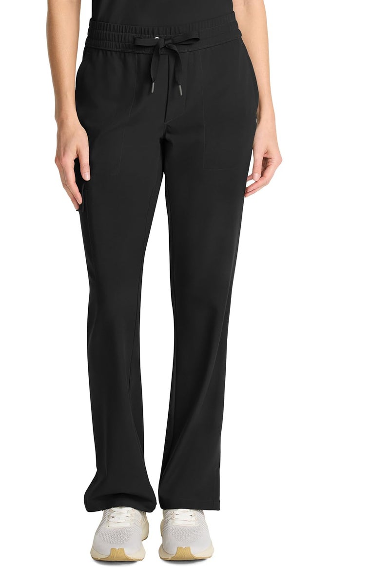 Healing Hands Scrubs for Women Medical Pant Drawstring Straight Leg Bottoms HH153, L, Black - Image 1