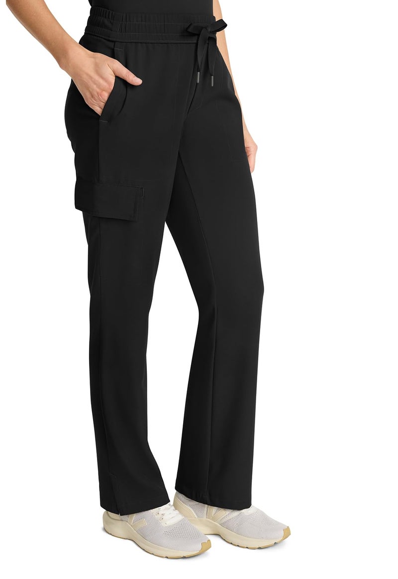 Healing Hands Scrubs for Women Medical Pant Drawstring Straight Leg Bottoms HH153, L, Black - Image 4