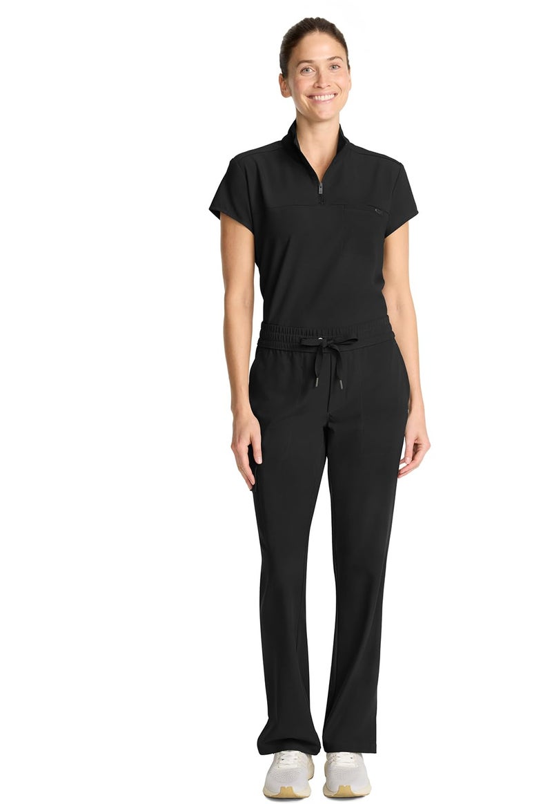 Healing Hands Scrubs for Women Medical Pant Drawstring Straight Leg Bottoms HH153, L, Black - Image 2