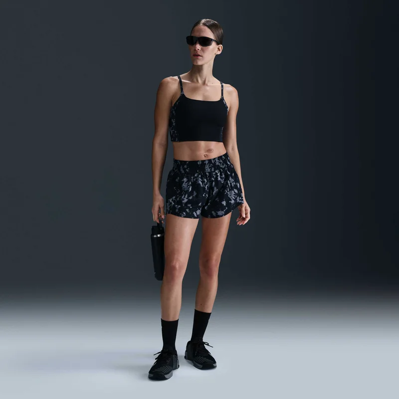 Nike Black Women's One Convertible Dri-FIT Low-Support Training Sports Bra for Women | Best Price UAE