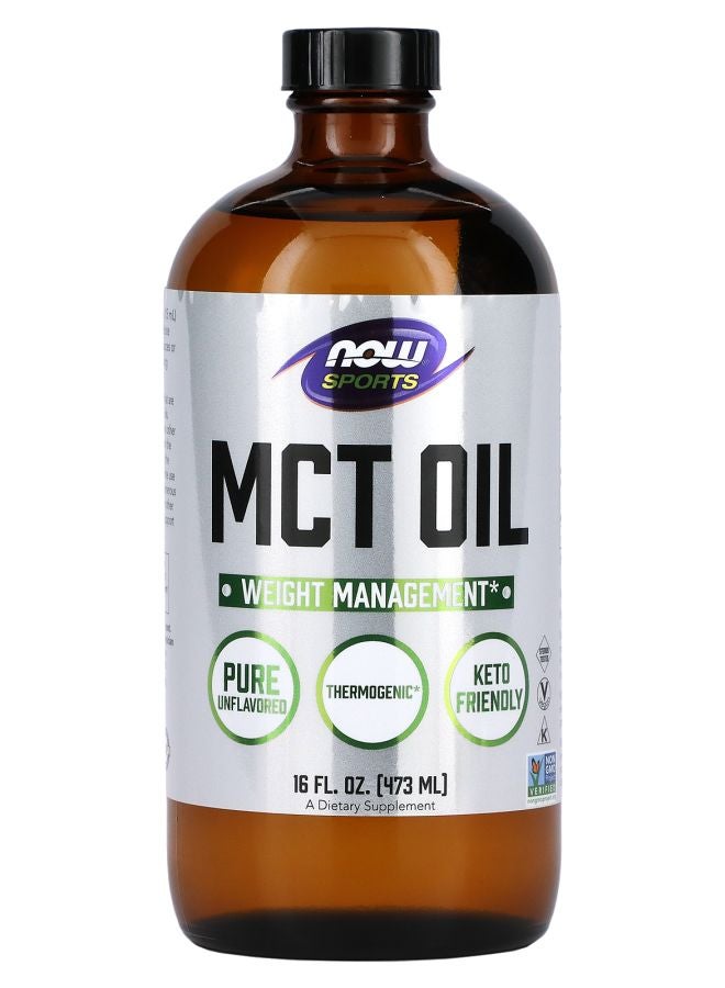 now Sports MCT Oil Unflavored 16 fl oz (473 ml)
