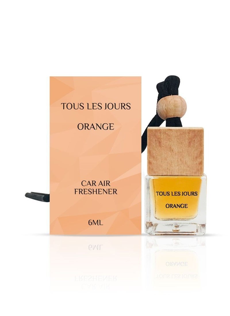 Tous Les Jours - Car Air Freshener - ORANGE - Image 1