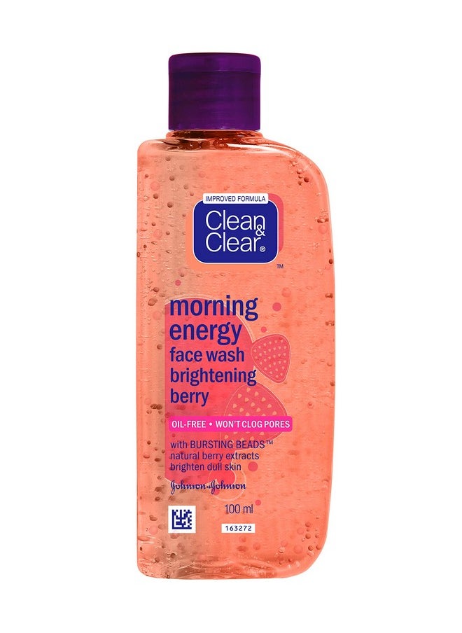 CLEAN & CLEAR Clean & Clear Morning Energy Berry Face Wash, 100ml  - Image 1