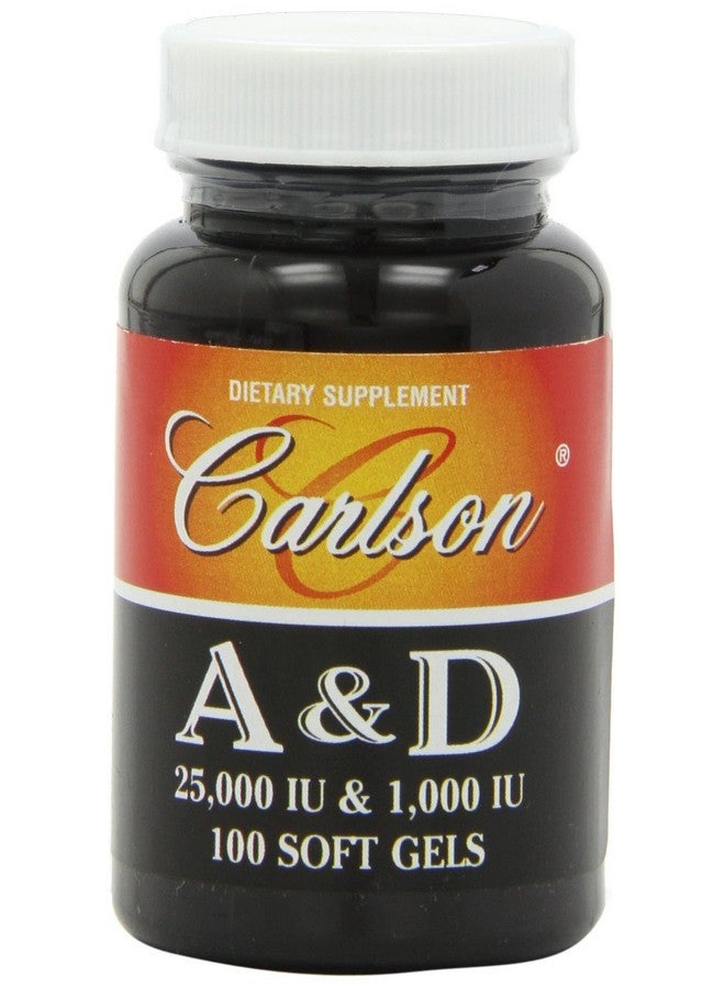 Carlson فيتامين أ ود 25000/1000 وحدة دولية 100 كبسولة لينة - Image 1