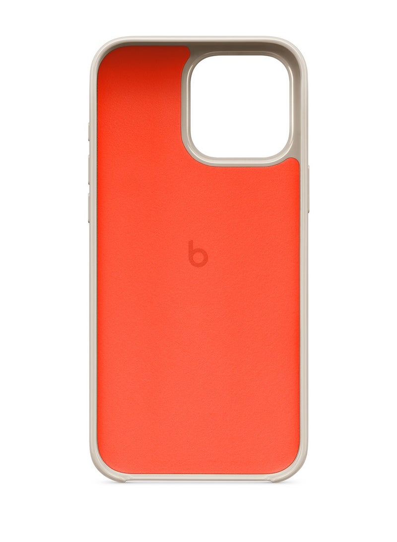 iPhone 16 Pro Max Case - Magsafe, Scratch-Resistant Protective Cover, Slim Fit, Microfiber Lining - Ash-White - Image 2