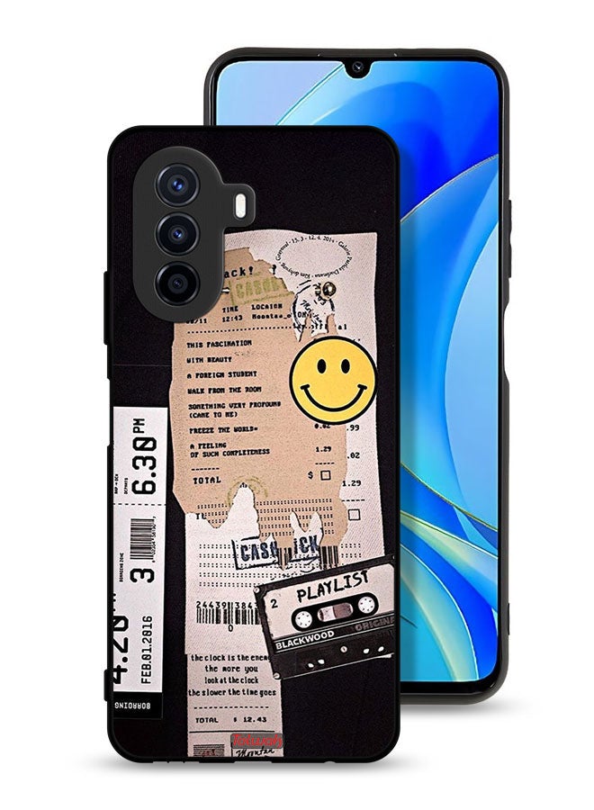Tolwak Huawei nova Y70 Protective Case Cover Playlist Sticker - Image 1