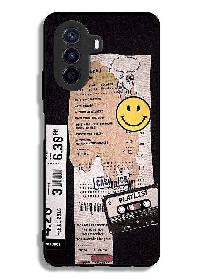 Tolwak Huawei nova Y70 Protective Case Cover Playlist Sticker - Image 2