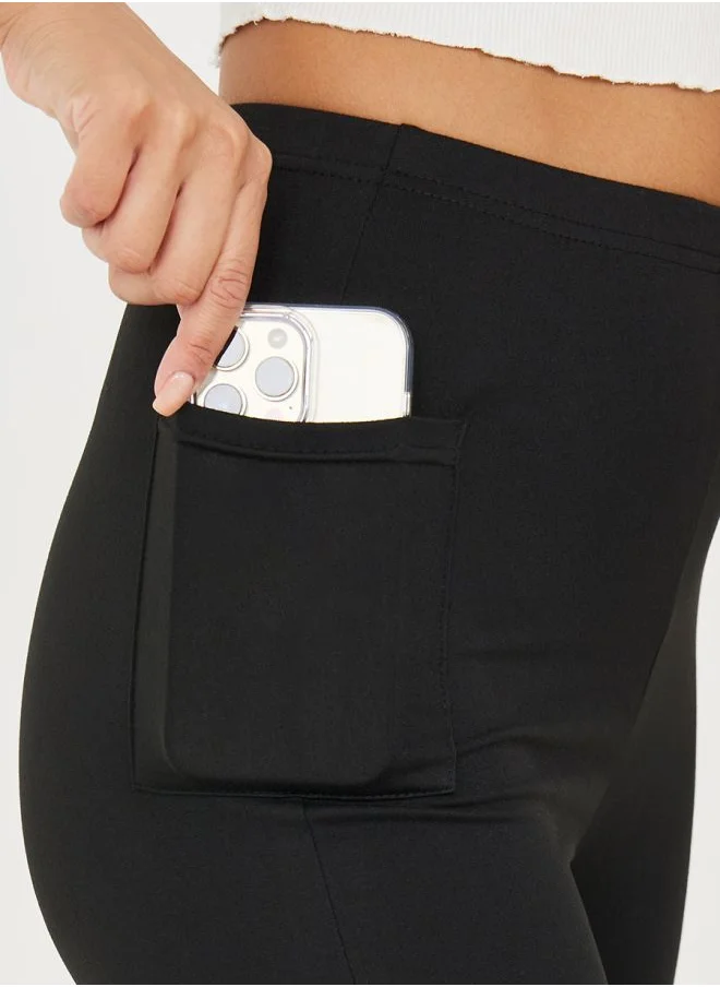 Styli Side Pocket Detail Cycling Shorts