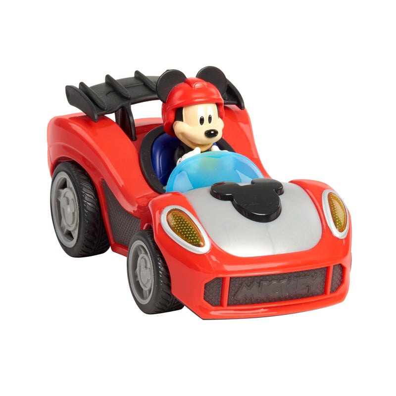 Just Play Mickey Mouse Rev n Go Vehicles with Lights and Sounds Mickeys Car Mickey Mouse Phrases Kids Toys for Ages 3 Up by Just Play - Image 3