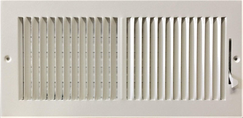 HBW 14"x 6" (Duct Opening Size) 2-Way Stamped Face Steel Ceiling/sidewall Air Supply Register - Vent Cover - Actual Outside Dimension 15.75" X 7.75" - Image 5