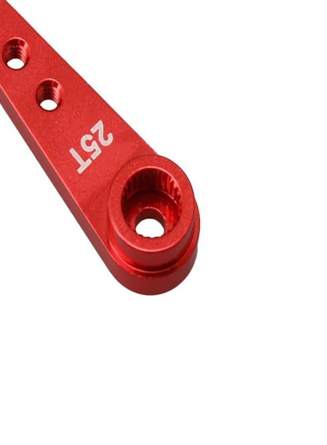 Mxfans Aluminum Alloy Upgrade 25T Metal Steering Arm Replacement for WPL RC1:16 Truck - Image 5