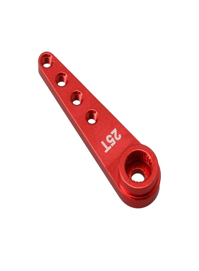 Mxfans Aluminum Alloy Upgrade 25T Metal Steering Arm Replacement for WPL RC1:16 Truck - Image 2