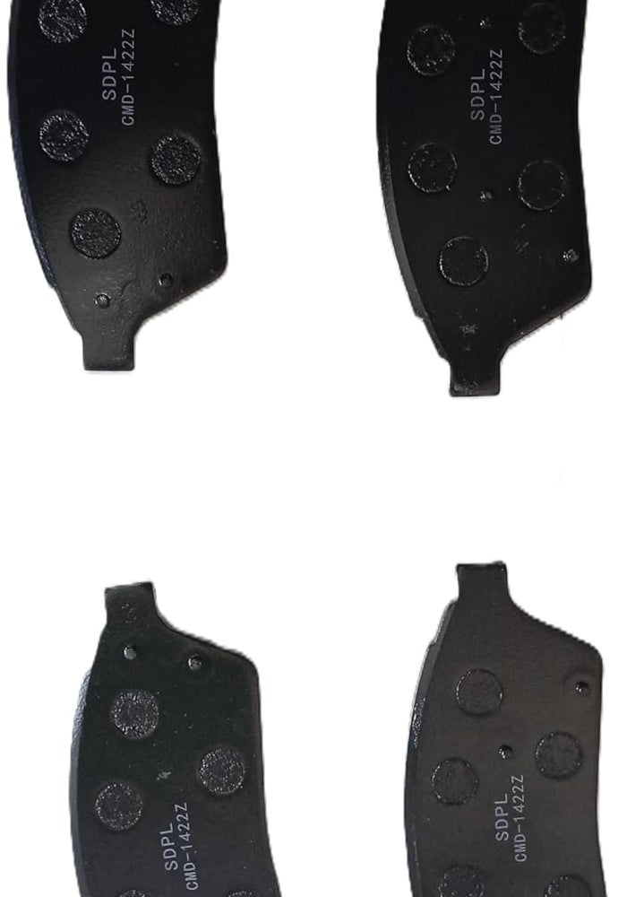 Panther Automotive Front Brake Pad Kit for Chevrolet Traverse and GMC Acadia - Reliable Performance and Noiseless Operation - Image 1