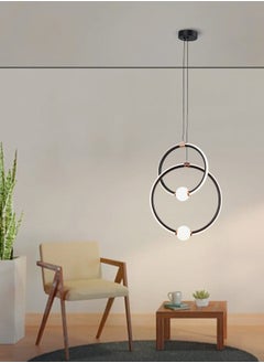 Best Power Modern Pendant Ceiling Light 6121-2 – 3 Lighting Levels, 85W LED Hanging Lamp with Adjustable 80cm Length – Elegant Design for Dining Room, Living Room & Bedroom  - Image 2