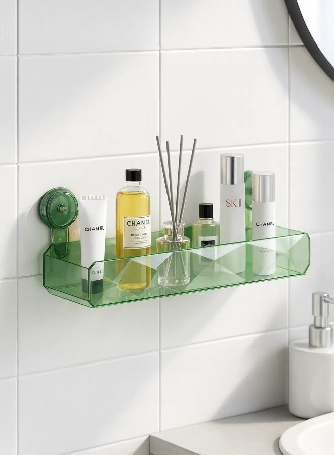 No-Drill Suction Sanitary ABS Shelf Organizer 3-color Easy Disassemble Organizer - Image 1