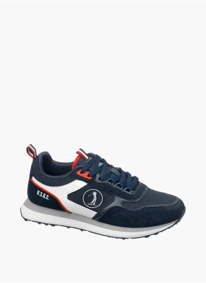 U.S. Polo Assn. Men's Panelled Lace-Up Sneakers