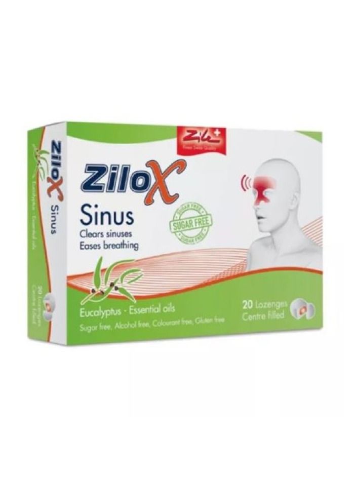 Zilox Sinus Lozenges 20's