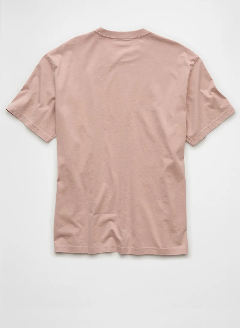 American Eagle Logo Graphic Crew Neck T-Shirt