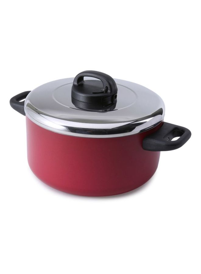 Prestige Classique Casserole Red 24cm - Image 2