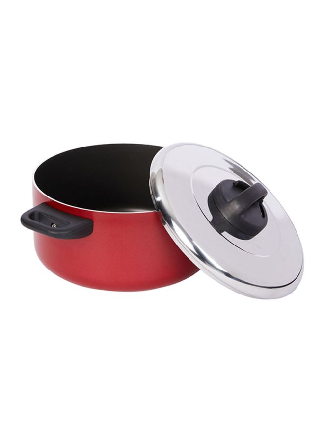 Prestige Classique Casserole Red 24cm - Image 4
