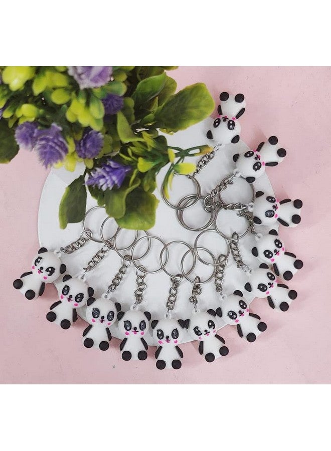 Tera13 (36 Piece) Panda Keychain For Kids Girls Cartoon Keyring For Girls Panda Keychain For Girls Kids Return Gifts Birthday Gifts Keychain For Girls Kids Birthday Gift - Image 1