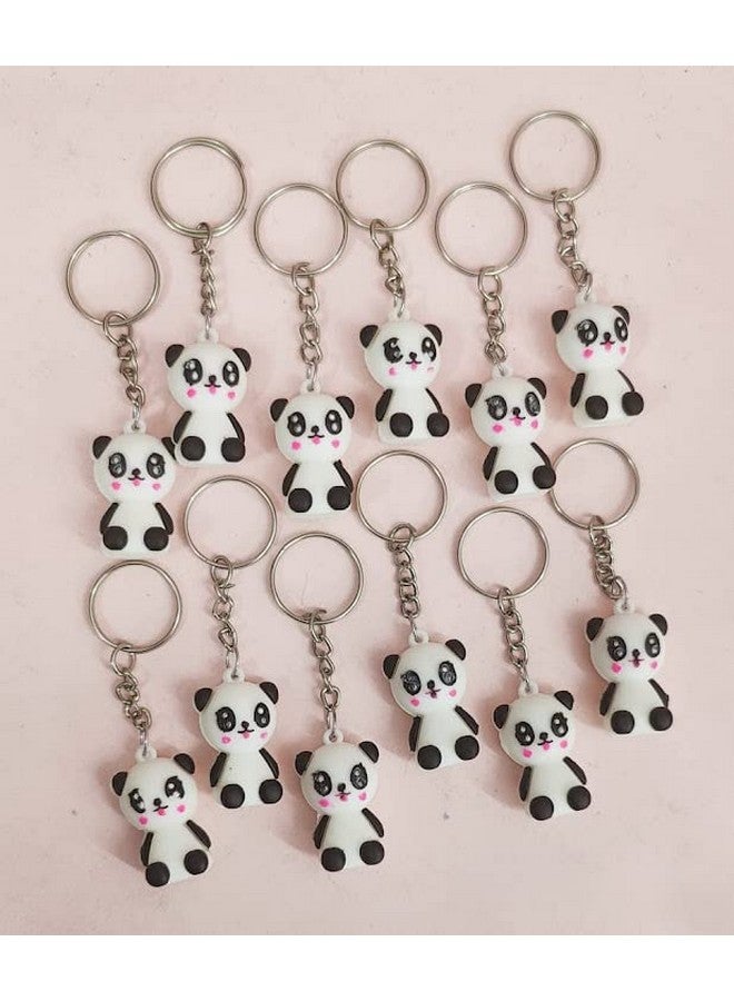 Tera13 (36 Piece) Panda Keychain For Kids Girls Cartoon Keyring For Girls Panda Keychain For Girls Kids Return Gifts Birthday Gifts Keychain For Girls Kids Birthday Gift - Image 2