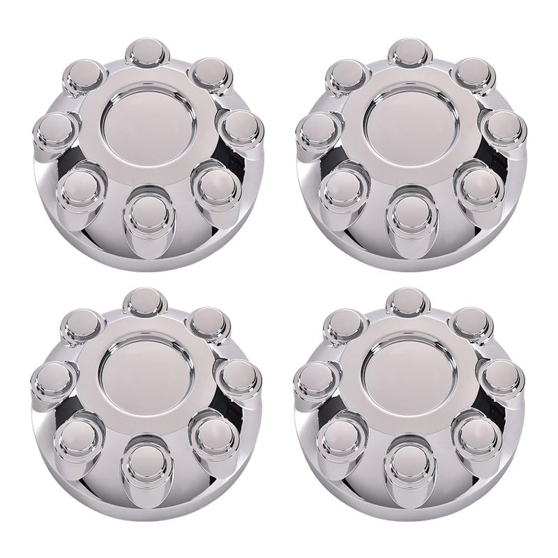 PIT66 8 Lug Covers 4 PCS Wheel Center Cap 17 Chrome Center Hub Caps Fit Dodge RAM 1500 20062008 RAM 2500 20032013 RAM 3500 Truck 20032012