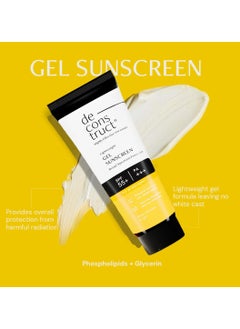 ديكونستركت تفكيك Glow Guard Duo | مرطب شفاه لتفتيح البشرة (4 جم) + جل واقي من الشمس (50 جم) | مرطب الشفاه - للشفاه الداكنة والمصطبغة والجافة والمتقشرة | يضيء الشفاه المصطبغة | جل واقي الشمس - عامل حماية من الشمس SPF 50+ جل واقي من الشمس لجميع أنواع البشرة | عبوة من 2  - Image 3
