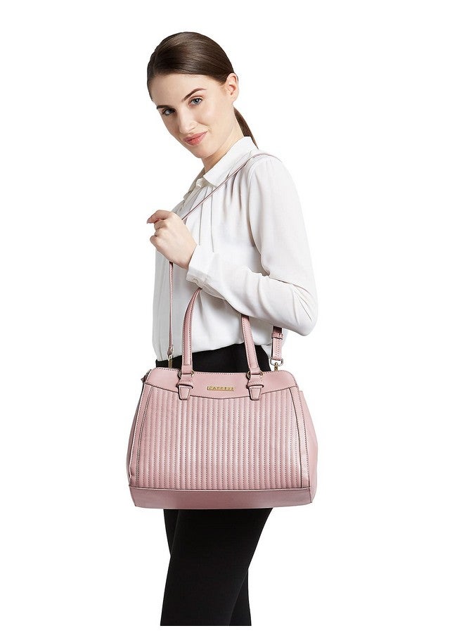 كابريس حقيبة كابريسي النسائية TRACY S كبيرة باللون البنفسجي - Image 5