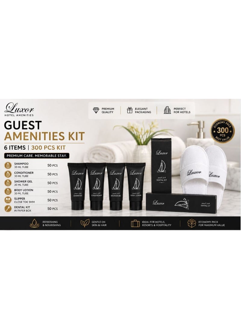 Luxor Guest Amenities Kit -6 Item - 300 PCS - presented by INMA - Image 2