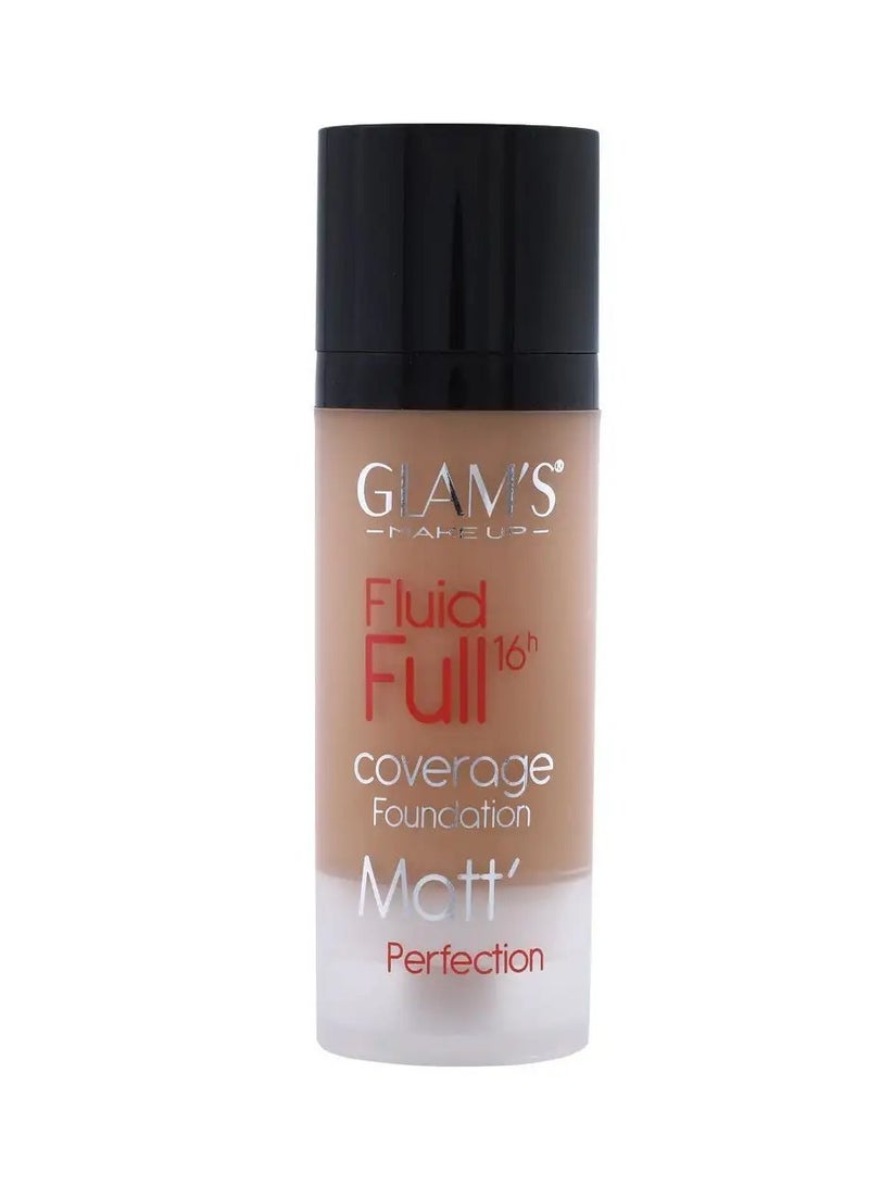 Glam's Fluid Full Matte Foundation #227A Praline - Image 1