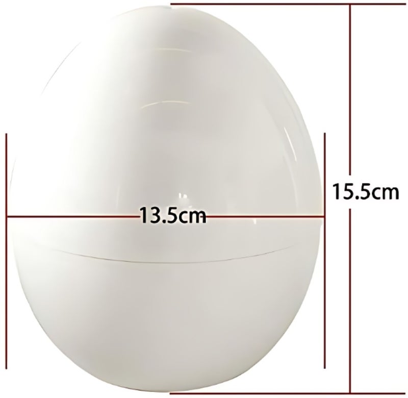 White PP Steamer 13.5 x 14 x 15.5 cm Microwave Safe 1 Piece Package Contents Steamer - Image 4