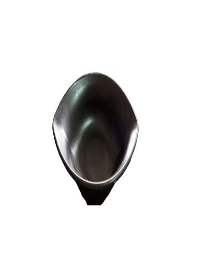 LIFEPLAST Brand Small Chutney Bowls (50 ml, Black, Set of 6) Chutney Sauce Serving Bowl, Sauce Bowl (Black, Pack of 6) for Uses in Home Kitchen,Hotel & Restaurant (Chutney Bowl Model J) - Image 3