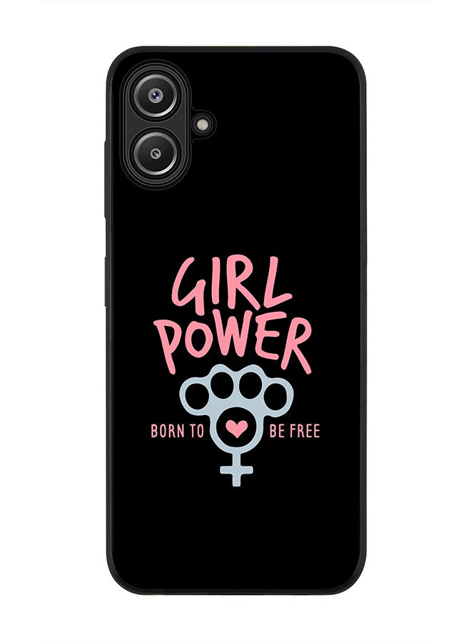 Stylizedd For Samsung Galaxy A06 Case,Slim fit Camera Protection, Shockproof Thin Phone cover - Girl Power - Image 1