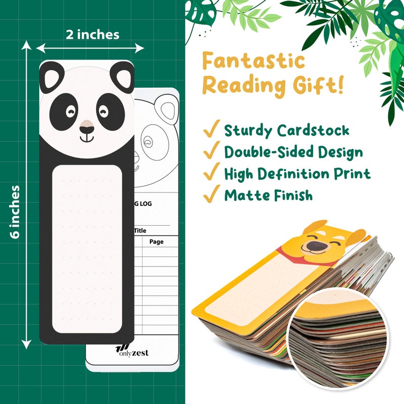 Only Zest Fun Bookmarks in Bulk for Kids - 100 Pack Kids Book Mark for Reading, Gifts for Students from Teachers, Bookmarks for Boys, Girls, Classrooms Rewards, Reading Incentives - Image 3