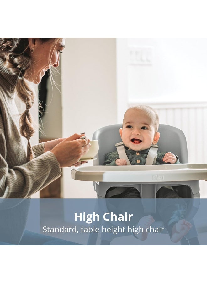 Chicco Zest 4-in-1 Folding High Chair and Youth Stool - Image 4