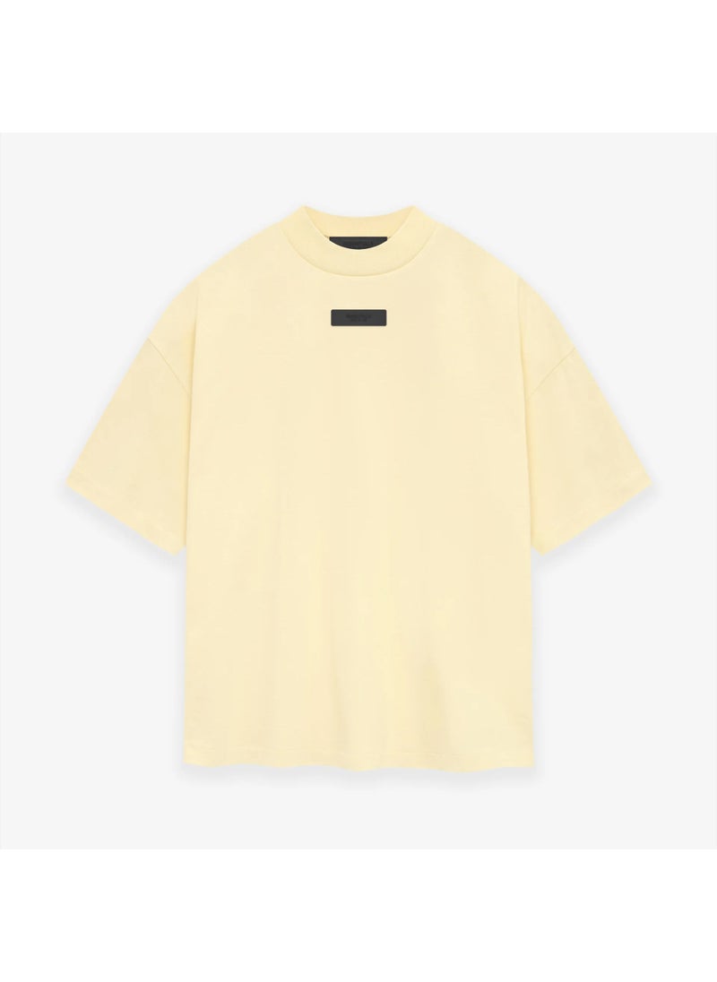Generic - 2024 Spring Summer New FOG SimpleSolid Color Casual Round Neck Pullovers Short Sleeves Men Womens Same Style Batched Delivery Dark gray - Image 1