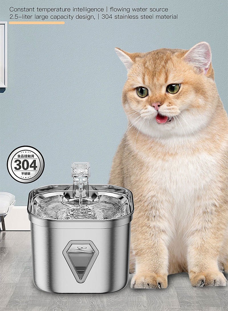 كيدل 2.5L قدرة كبيرة القط موزع المياه الحيوانات الأليفة موزع المياه الذكية القط التلقائي المياه الاستشعار - Image 3