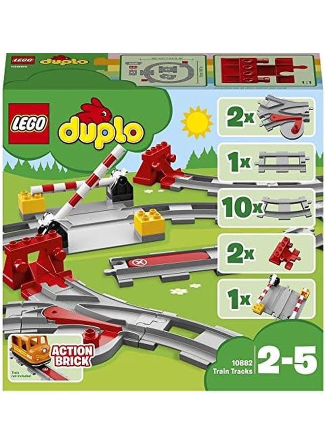 Duplo Train Tracks 10882 Building Blocks 23 Pieces
