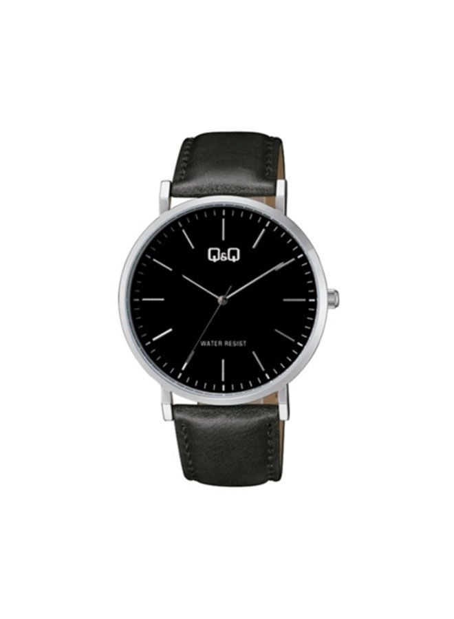 Q&Q Leather Analog Watch C43A-002PY - Image 1