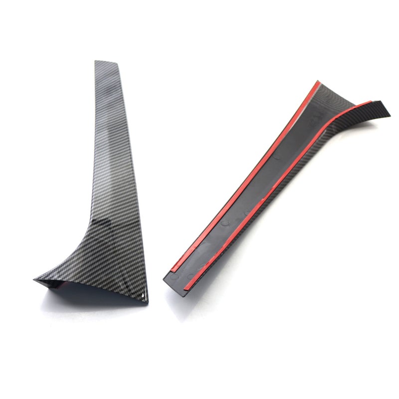 Car Rear Window Side Spoiler Wing Canard Splitter For Skoda Kodiaq Car Styling Vertical Spoilers & Wings - Image 4