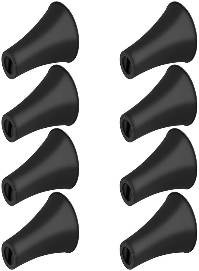 Yeebline Silicone Cap Tips Compatible for RAM X-Grip Mount Stand Phone Holder (8 Pack Tough-Claw Bicycle Motorcycle Tablet Clamp Arm Base Bracket Repair Replacement Parts - Black - Image 1
