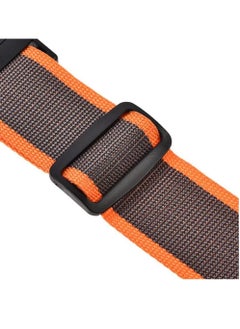 Rubik 78 Inch Heavy Duty Luggage Strap with Password, Adjustable Travel Packing Belt for Bag Baggage Suitcase Safety (2 Pack) Orange/Grey  - Image 4