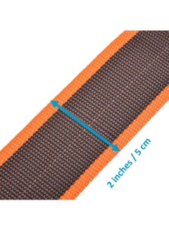 Rubik 78 Inch Heavy Duty Luggage Strap with Password, Adjustable Travel Packing Belt for Bag Baggage Suitcase Safety (2 Pack) Orange/Grey  - Image 3